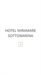 Mobile Screenshot of miramaresottomarina.it