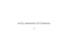 Tablet Screenshot of miramaresottomarina.it
